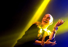 Carmen Miranda no palco