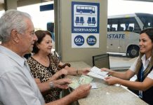 60+ agora com gratuidade ou desconto garantidos em viagens rodoviárias