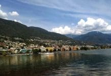 Lago Maggiore: beleza cinematográfica O Lago Maggiore está localizado entre as regiões italianas do Piemonte e da Lombardia. Foto: Janaina Pereira